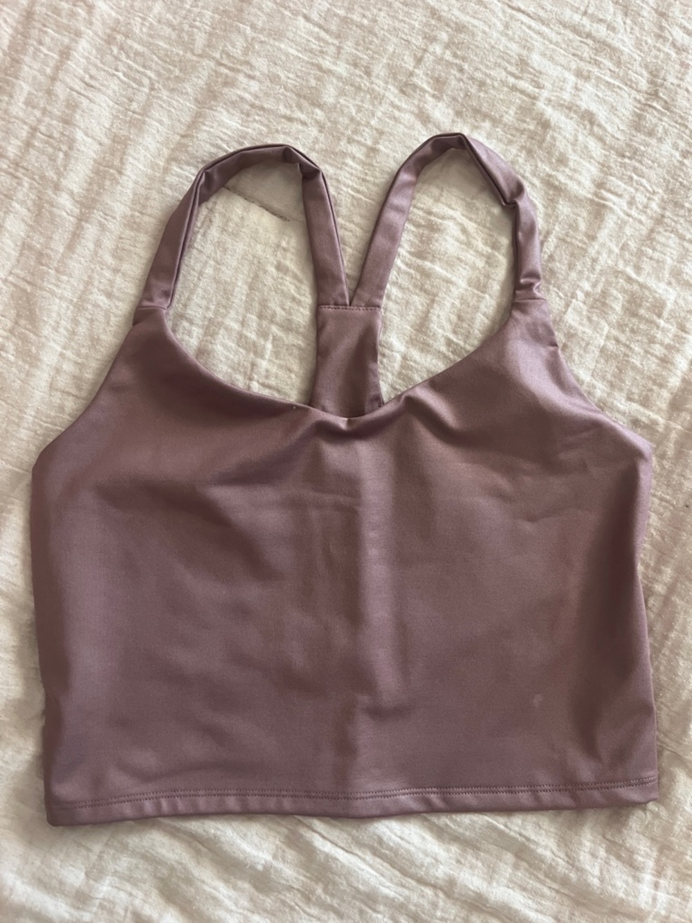 Abercrombie & Fitch Mauve/Purple Sports Bra Top